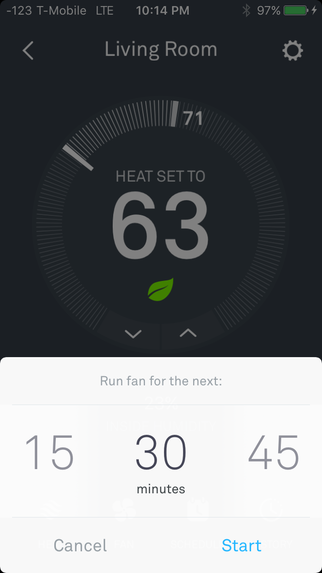 Setting Nest Fan Timer | Twinsprings Research Institute