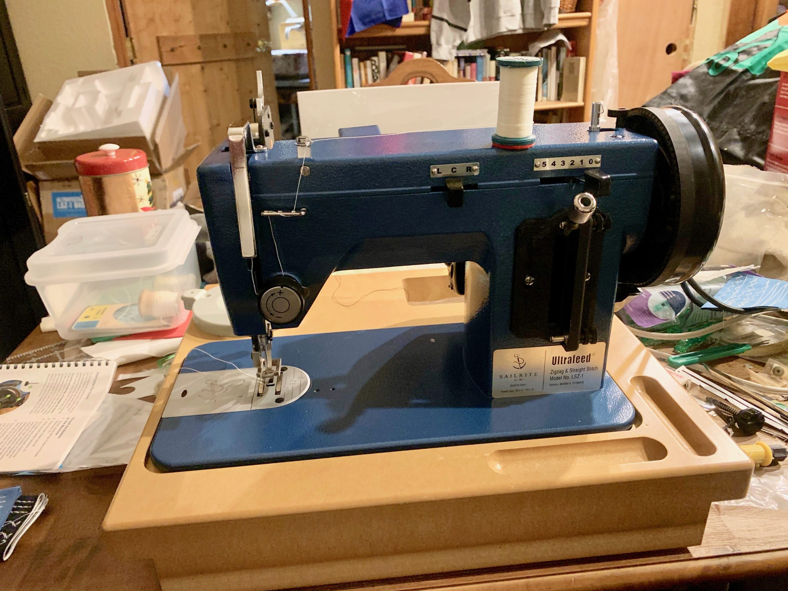 yacht sail sewing machine