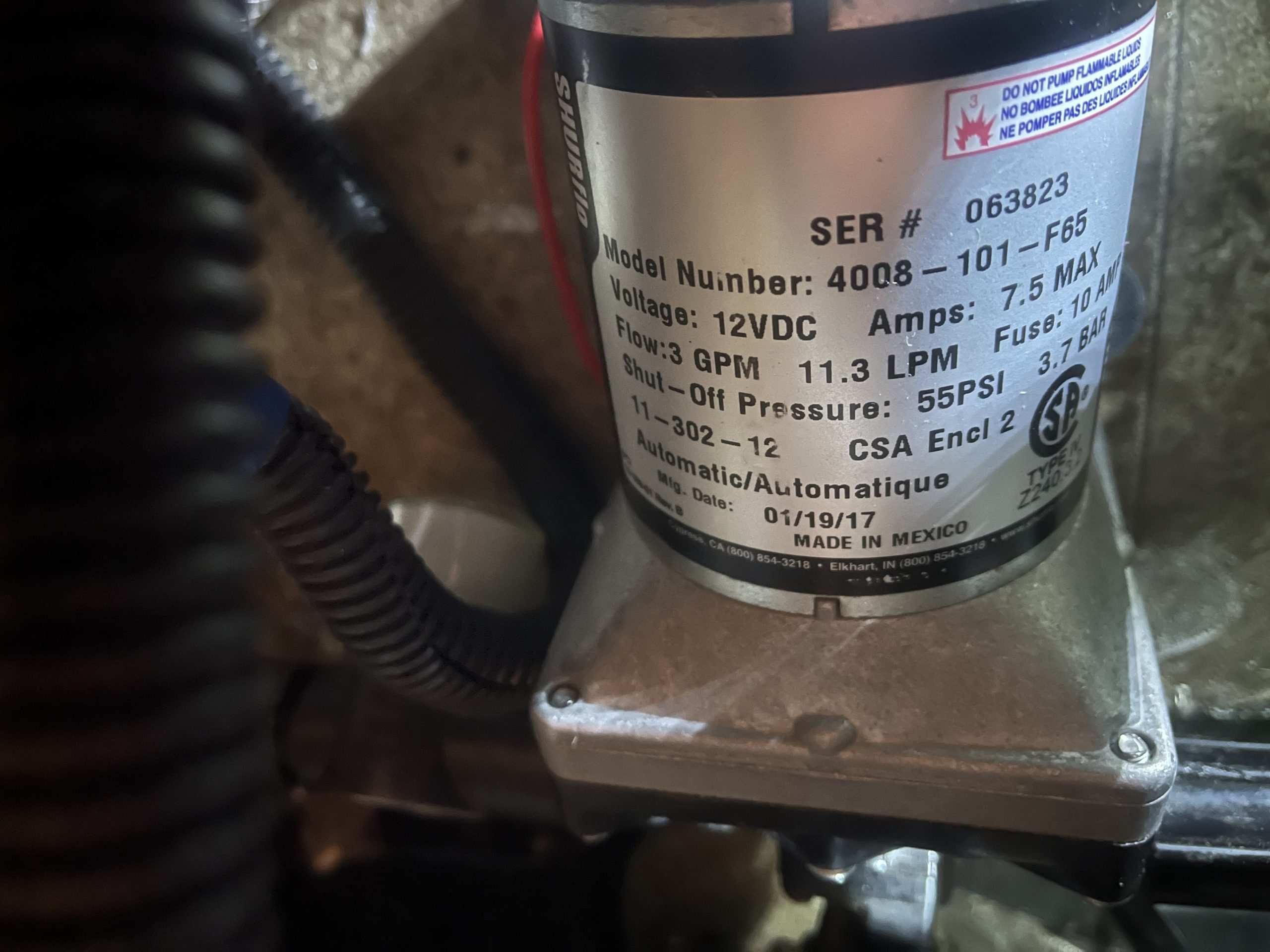 Broken RV Water Pump Twinsprings Research Institute